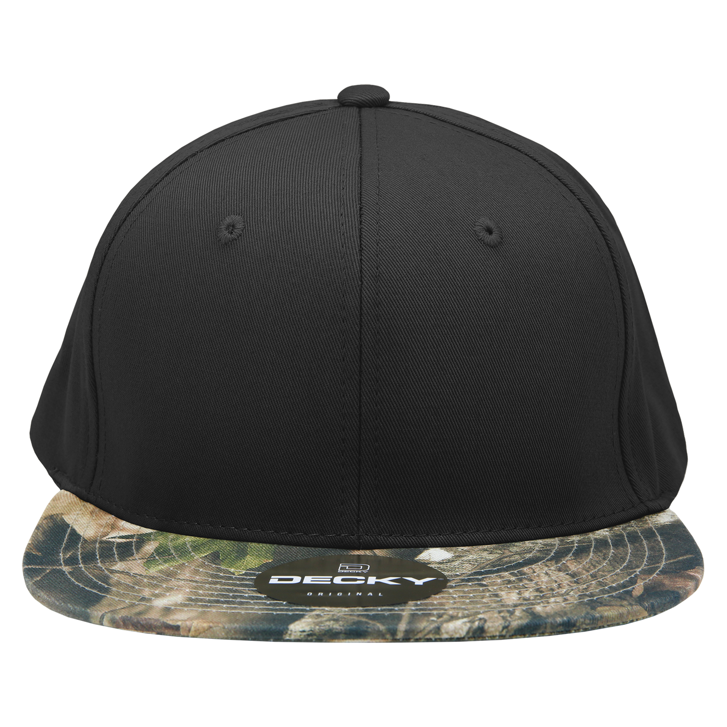 Decky 1047 Digital Camo Snapback Hat, 6 Panel Camouflage Flat Bill Cap