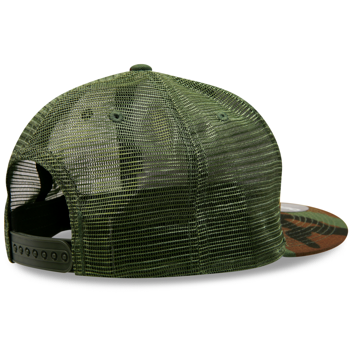 Decky 1063 5 Panel Trucker Cap, Snapback Flat Bill Hat