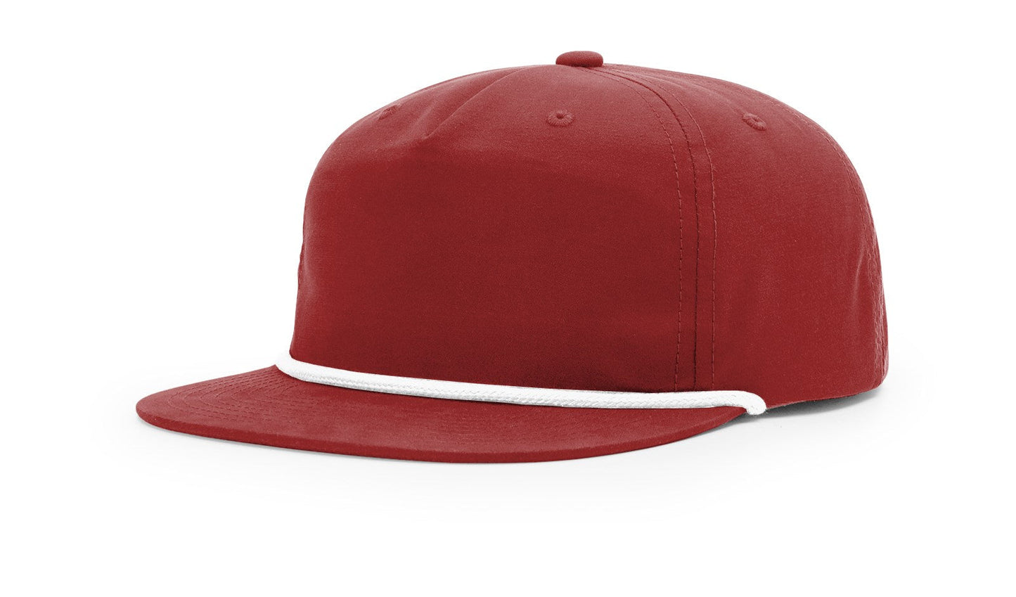 Richardson 256 Grandpa Pinch 5-Panel Hat, Rope Cap, Umpqua