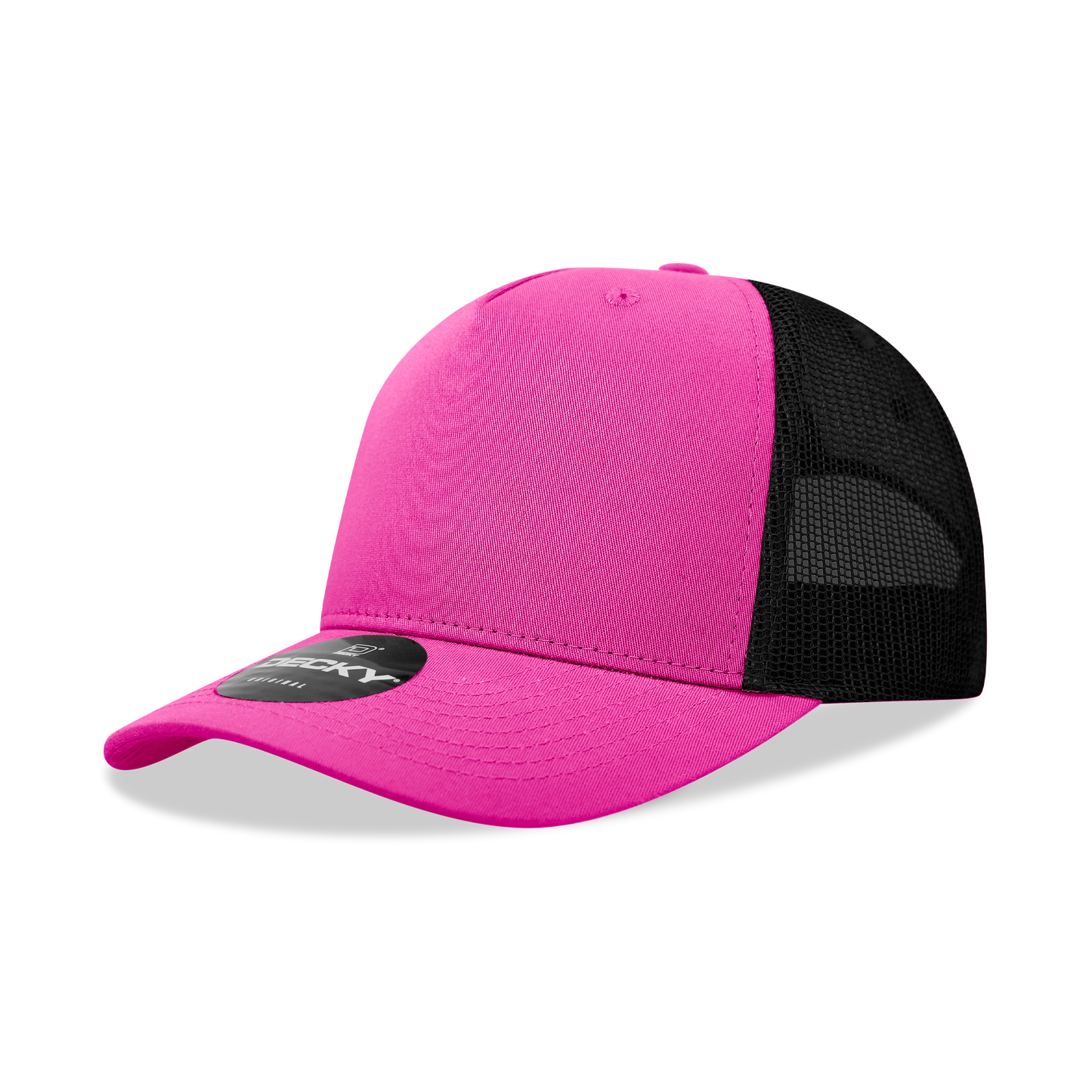 Decky 6030 - Classic, 5-Panel Retro Trucker Cap