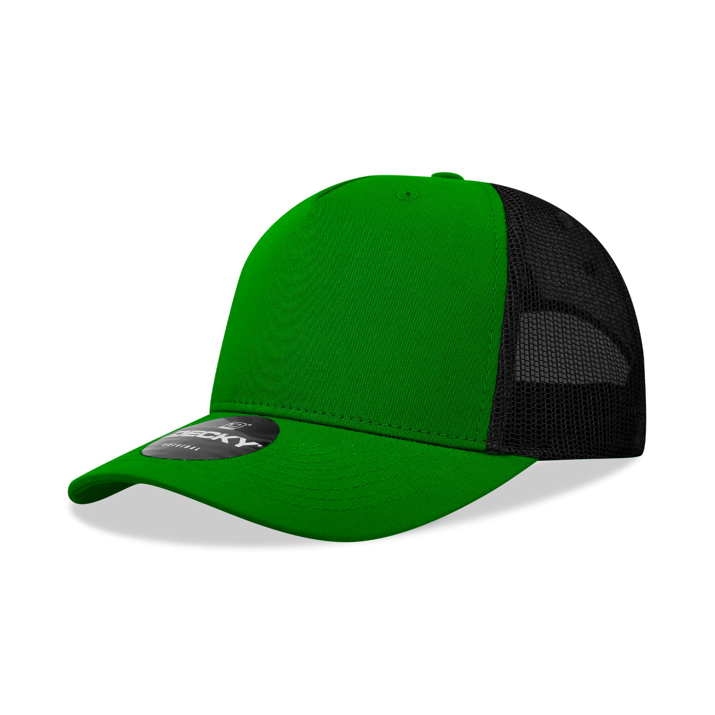 Decky 6030 - Classic, 5-Panel Retro Trucker Cap