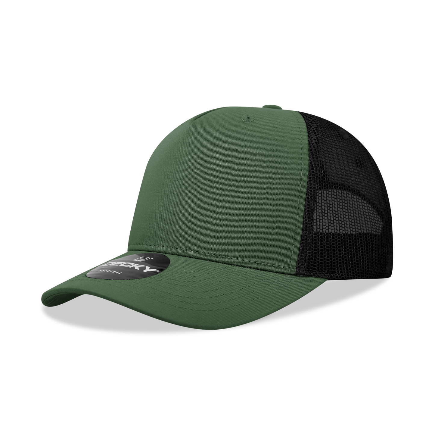 Decky 6030 - Classic, 5-Panel Retro Trucker Cap