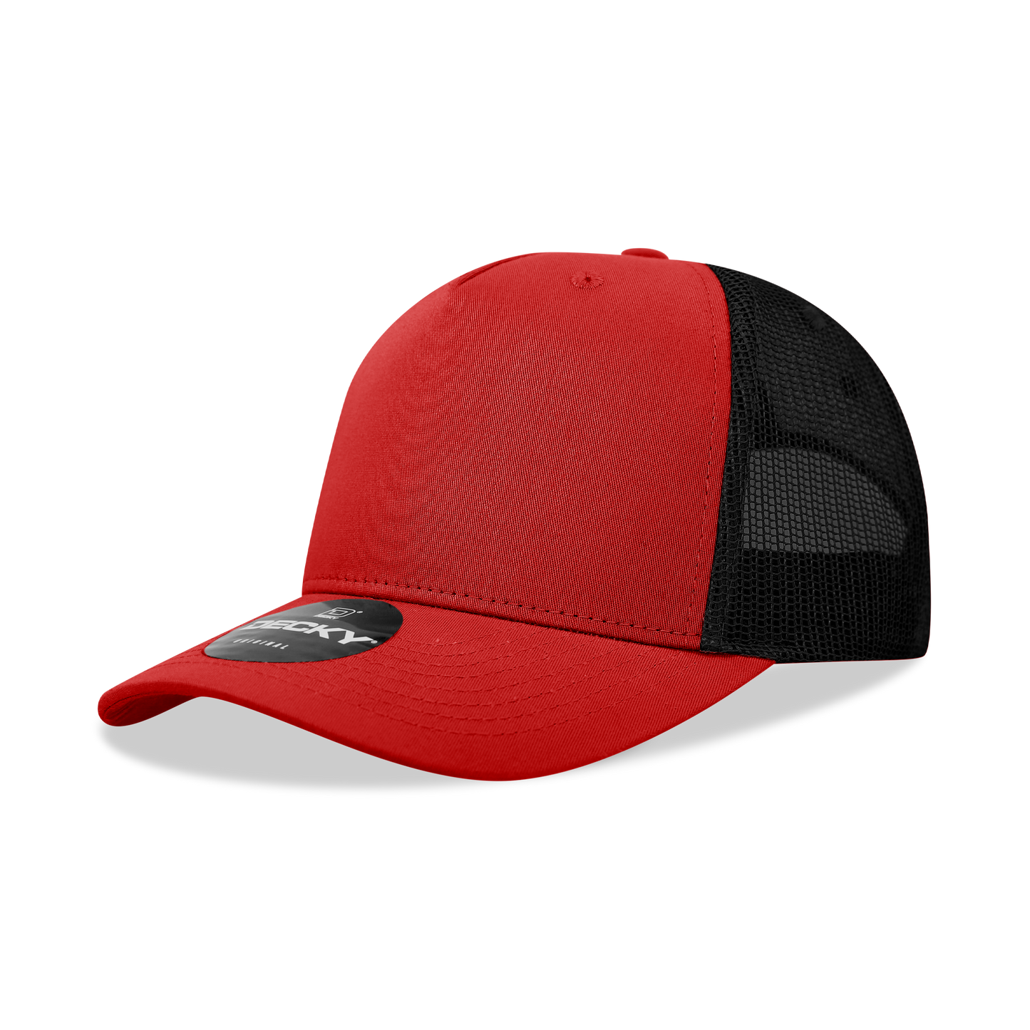 Decky 6030 - Classic, 5-Panel Retro Trucker Cap