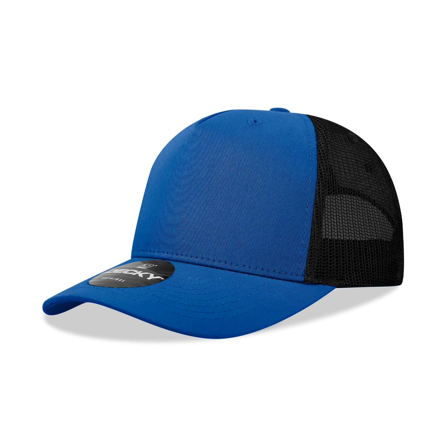 Decky 6030 - Classic, 5-Panel Retro Trucker Cap