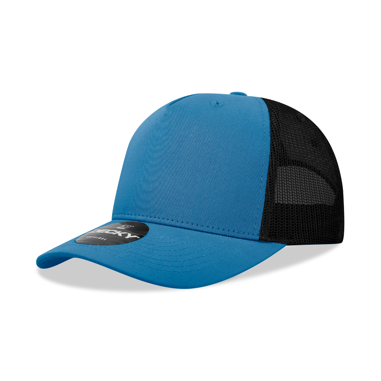 Decky 6030 - Classic, 5-Panel Retro Trucker Cap