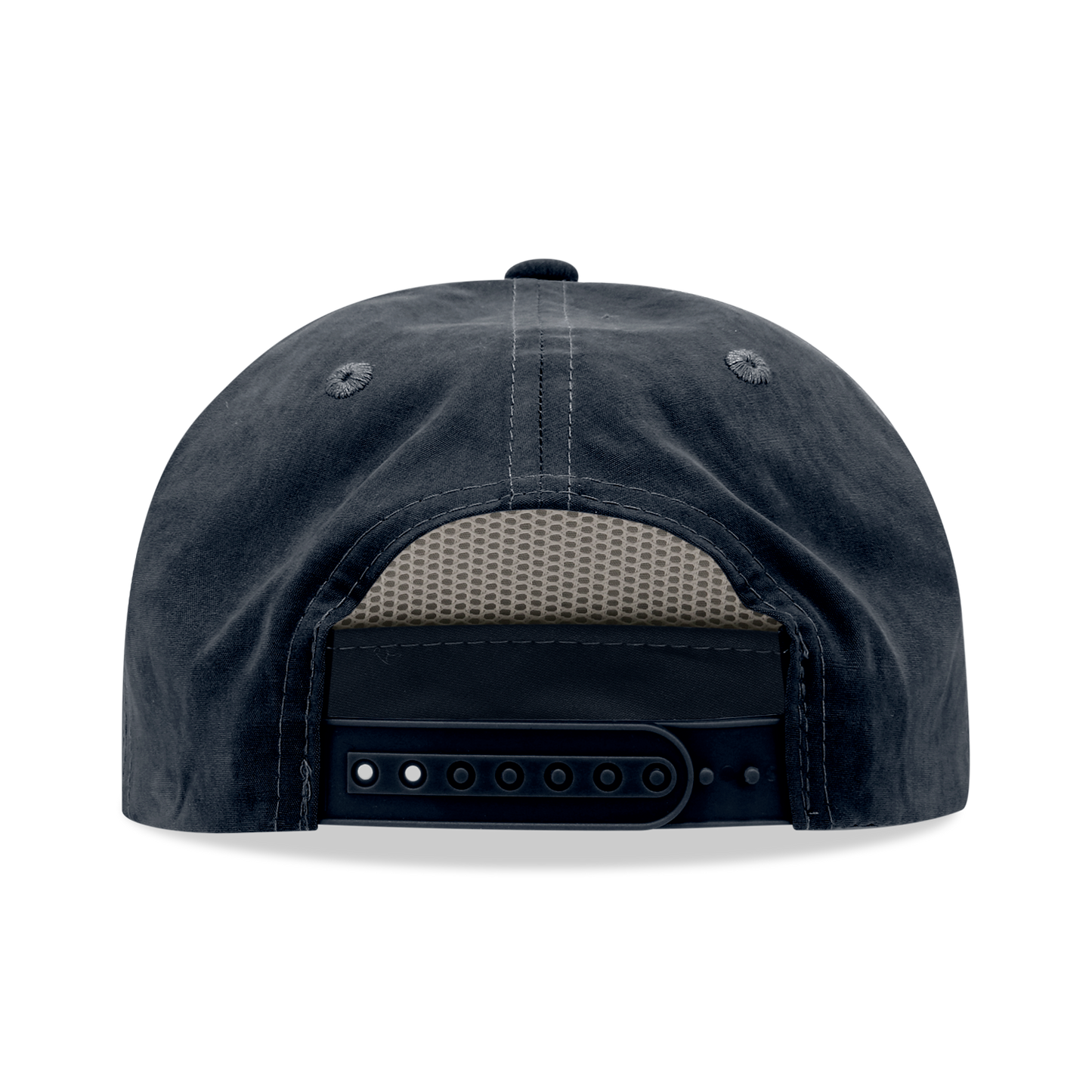 Decky 6032 - Classic Rope Cap, 5 Panel Flat Bill Hat, Snapback