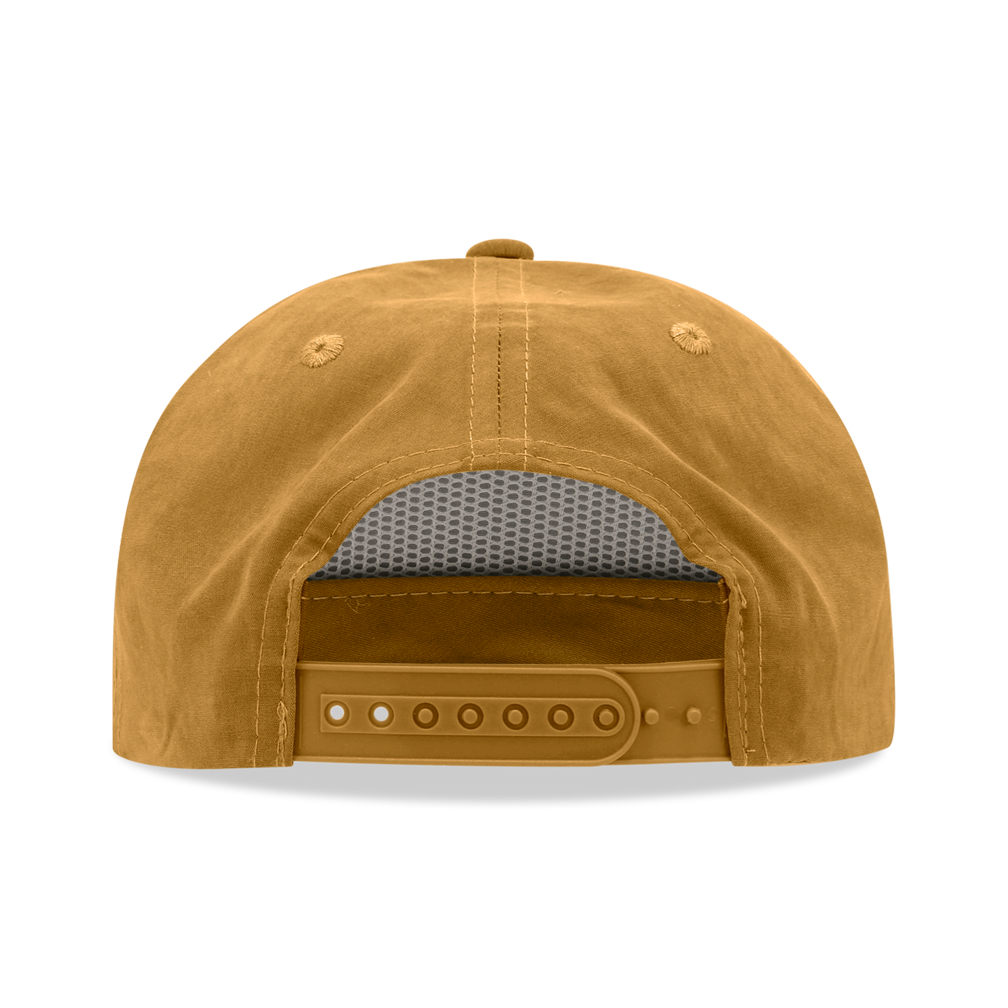 Decky 6032 - Classic Rope Cap, 5 Panel Flat Bill Hat, Snapback