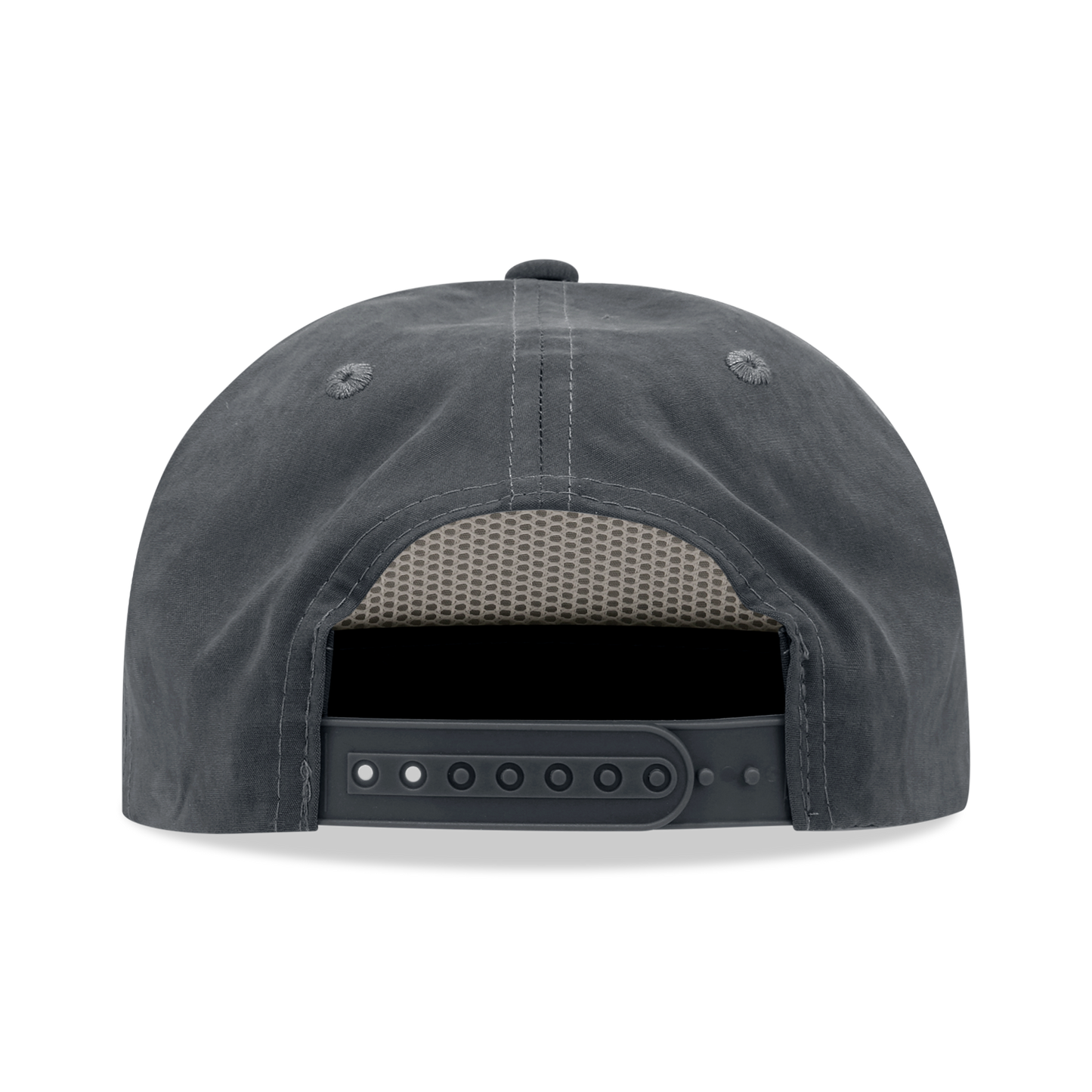 Decky 6032 - Classic Rope Cap, 5 Panel Flat Bill Hat, Snapback