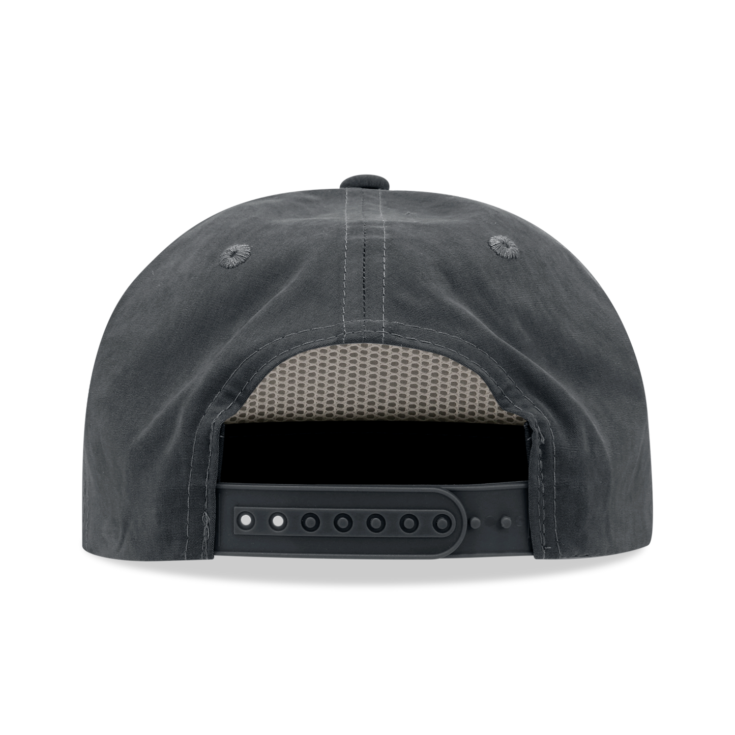 Decky 6032 - Classic Rope Cap, 5 Panel Flat Bill Hat, Snapback