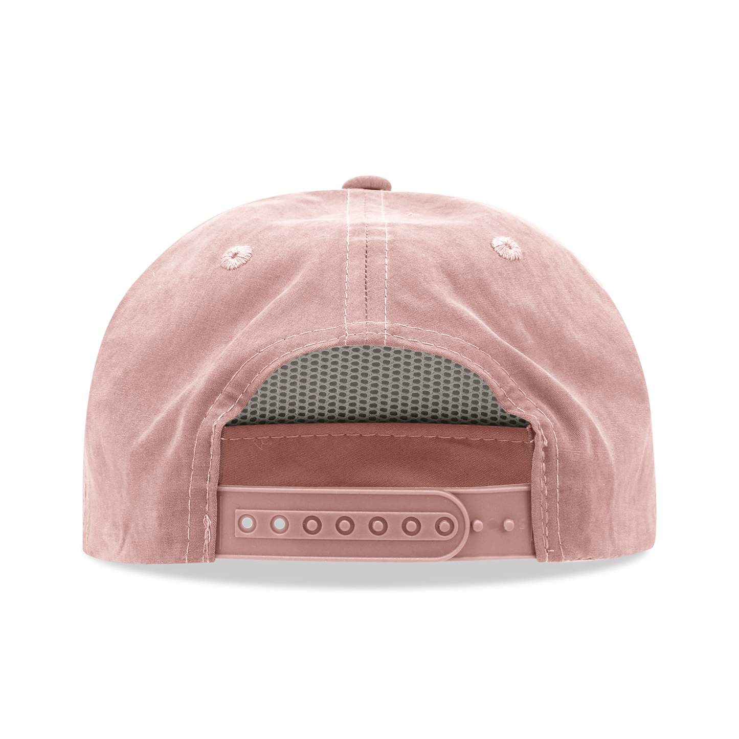 Decky 6032 - Classic Rope Cap, 5 Panel Flat Bill Hat, Snapback