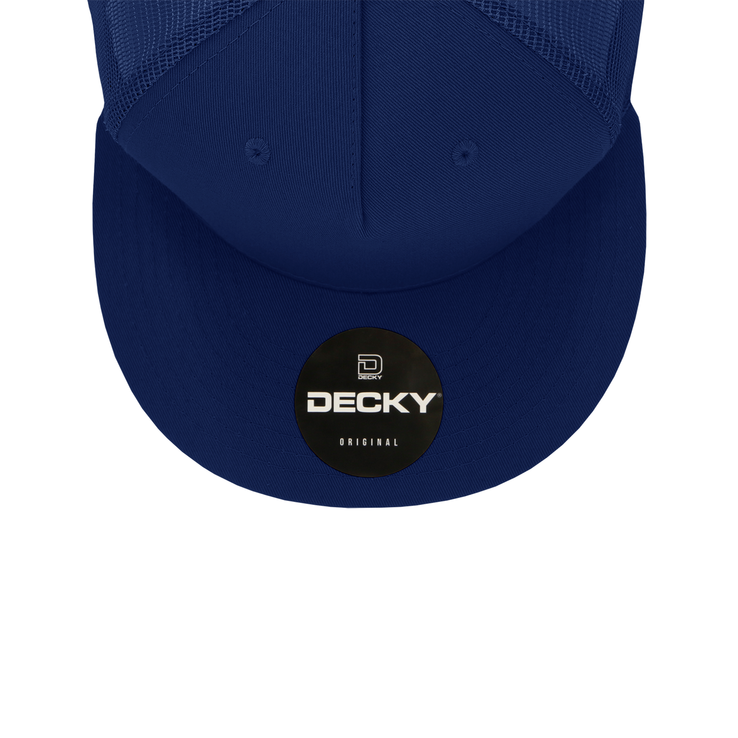 Decky 1040 5 Panel High Profile Structured Cotton Blend Trucker Hat