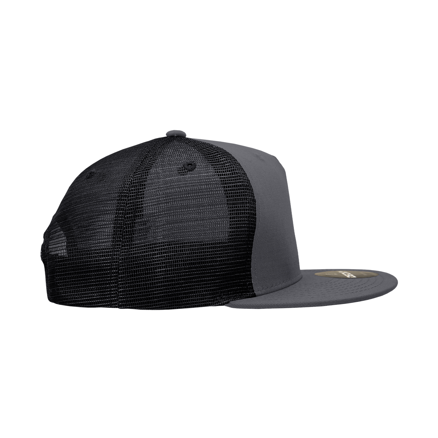 Decky 1040 5 Panel High Profile Structured Cotton Blend Trucker Hat
