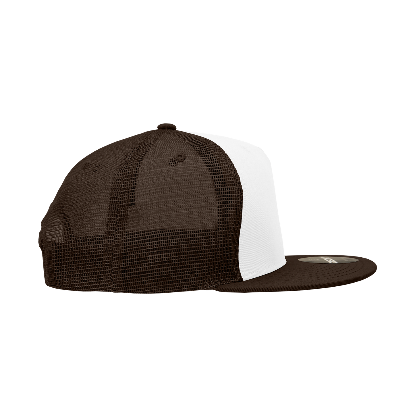 Decky 1040 5 Panel High Profile Structured Cotton Blend Trucker Hat
