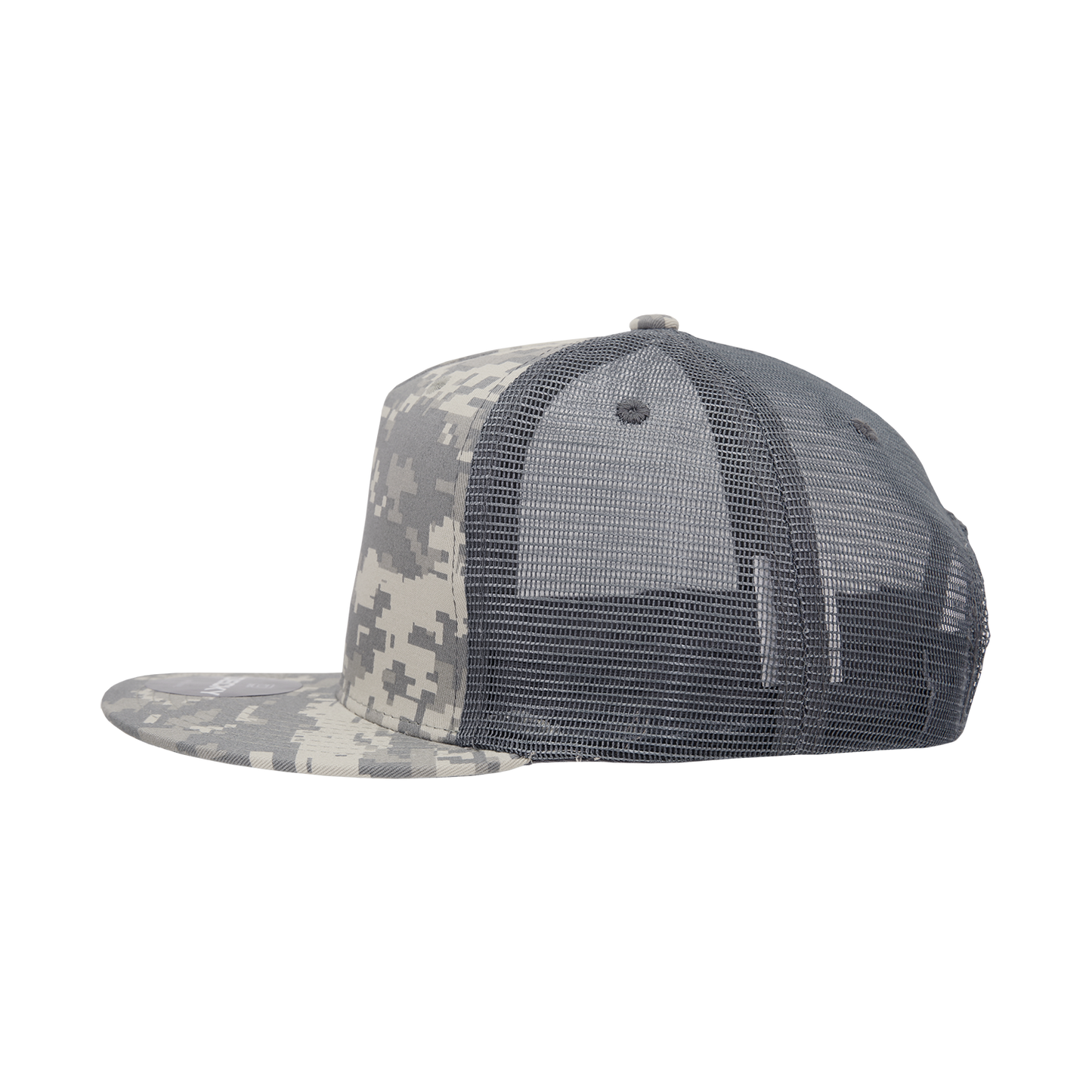 Decky 1040 5 Panel High Profile Structured Cotton Blend Trucker Hat