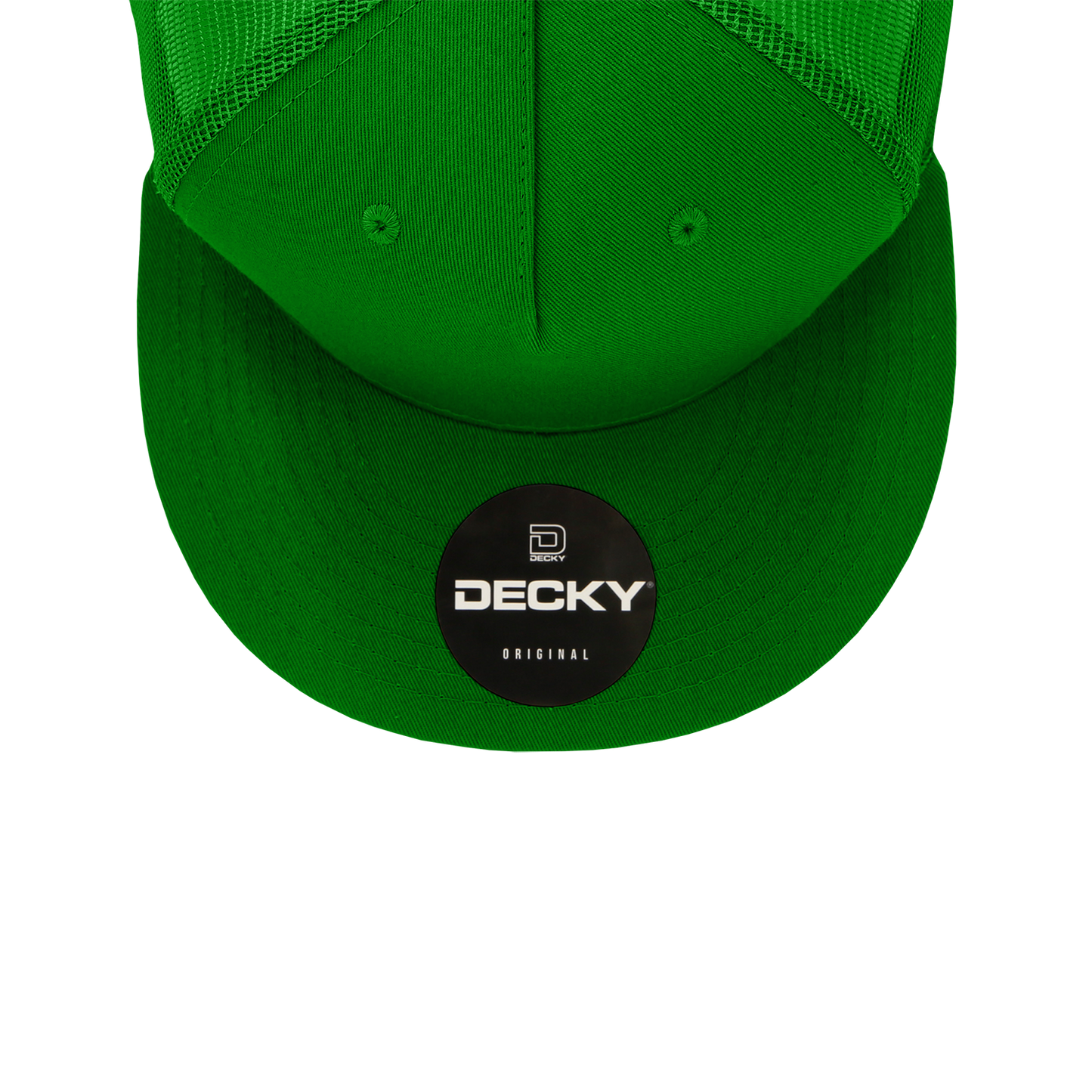 Decky 1040 5 Panel High Profile Structured Cotton Blend Trucker Hat