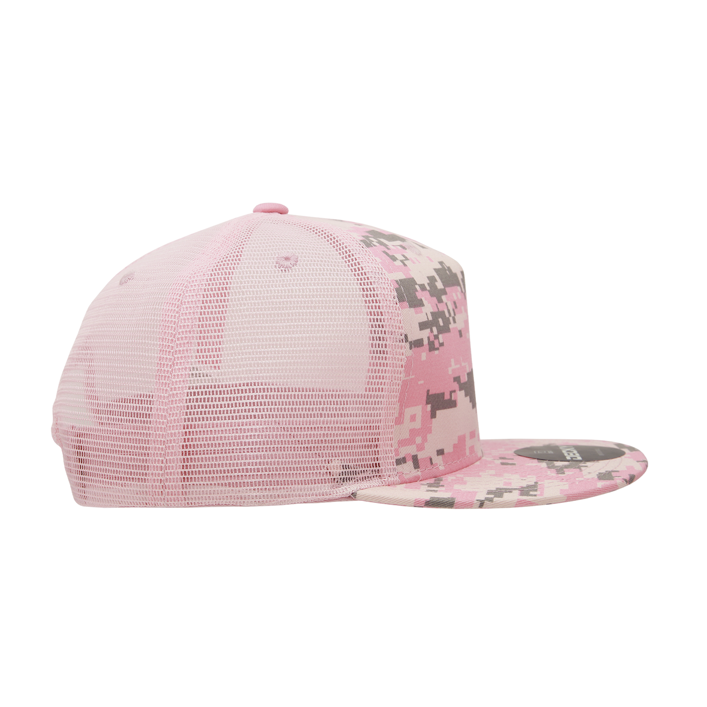 Decky 1040 5 Panel High Profile Structured Cotton Blend Trucker Hat