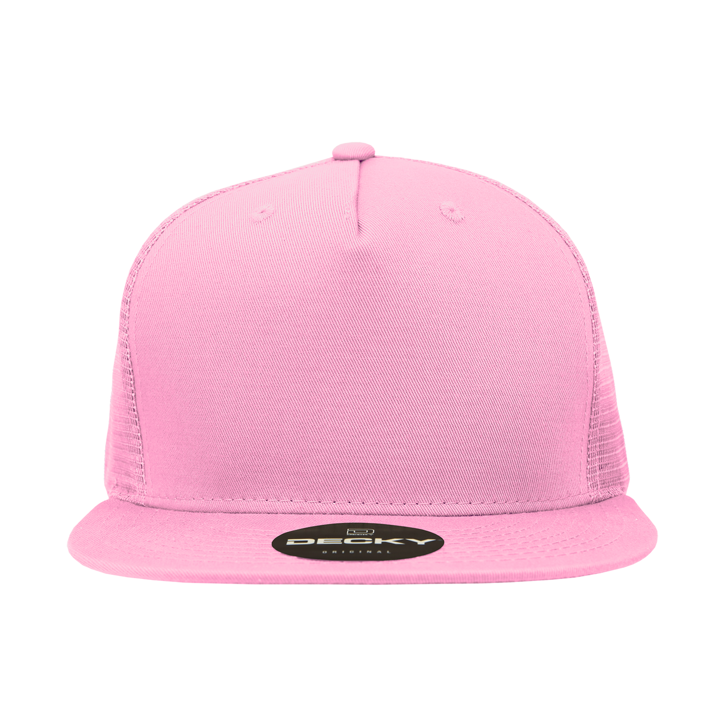 Decky 1040 5 Panel High Profile Structured Cotton Blend Trucker Hat