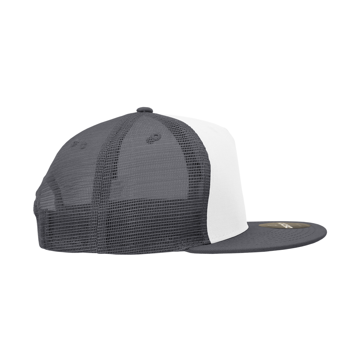 Decky 1040 5 Panel High Profile Structured Cotton Blend Trucker Hat
