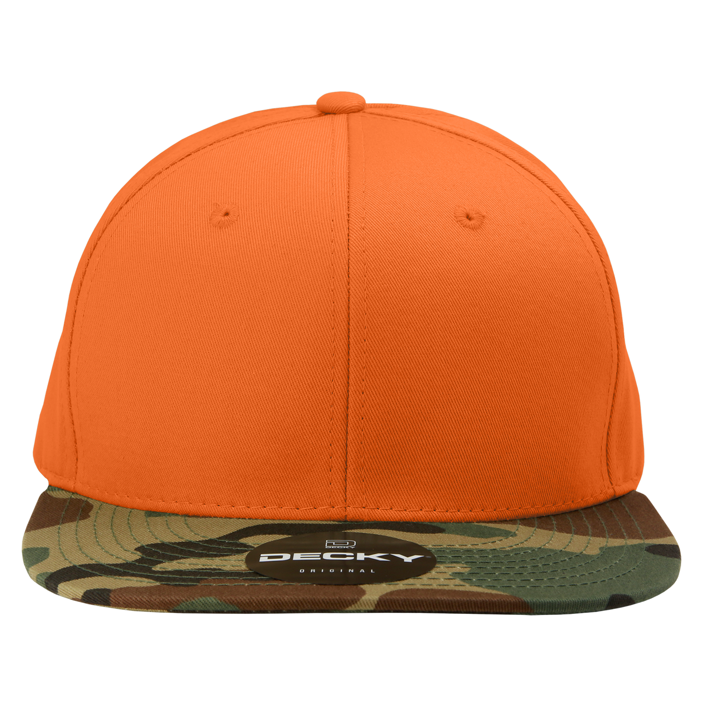 Decky 1047 Digital Camo Snapback Hat, 6 Panel Camouflage Flat Bill Cap