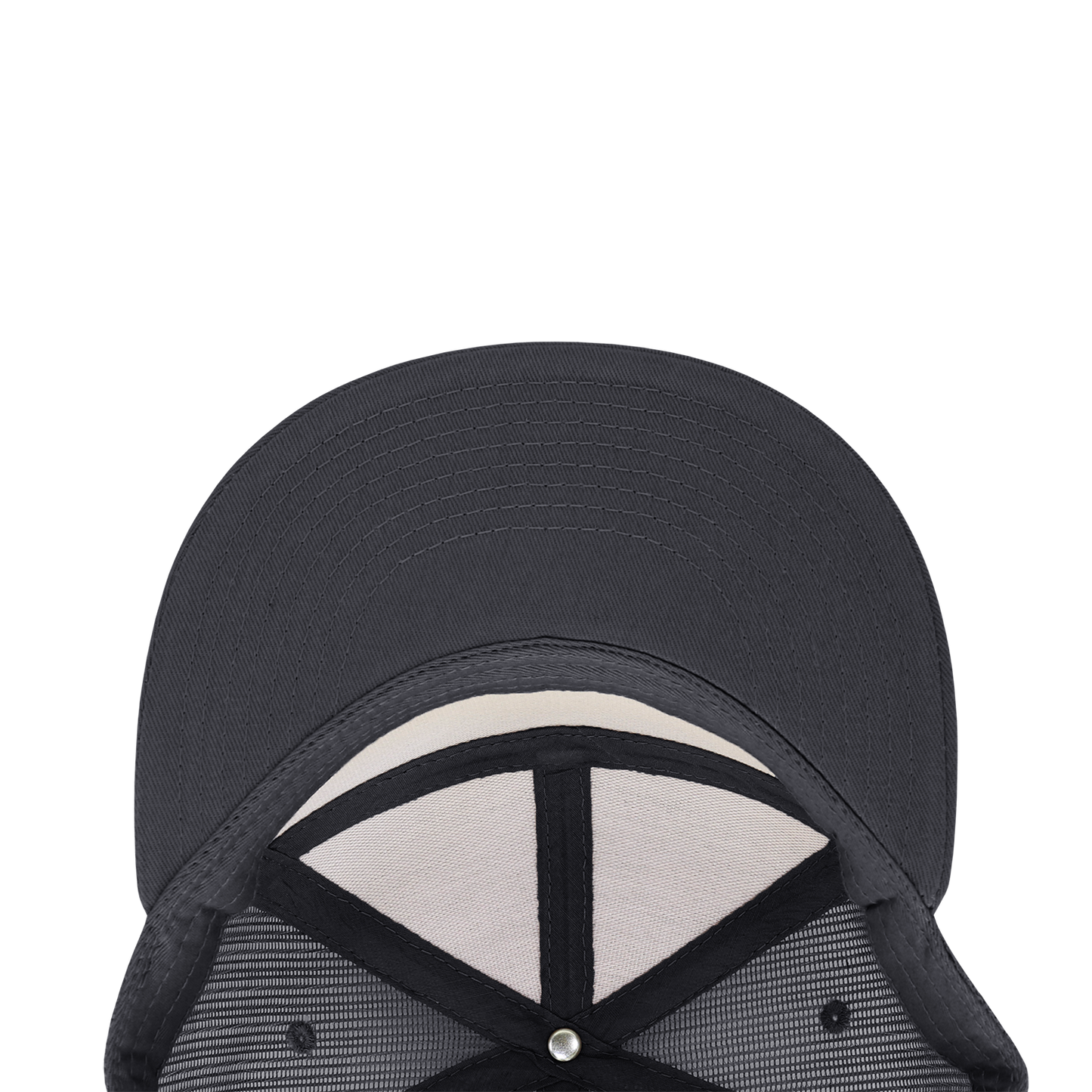 Decky 1133 7 Panel High Profile Structured Cotton Blend Trucker Hat