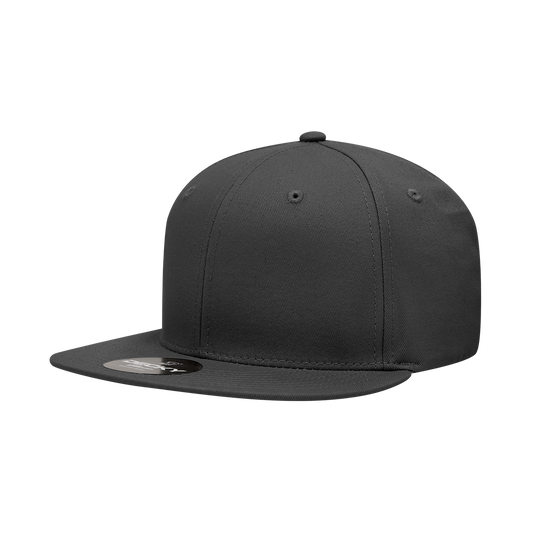 Decky 361 - Cotton Snapback Hat, Flat Bill Cap