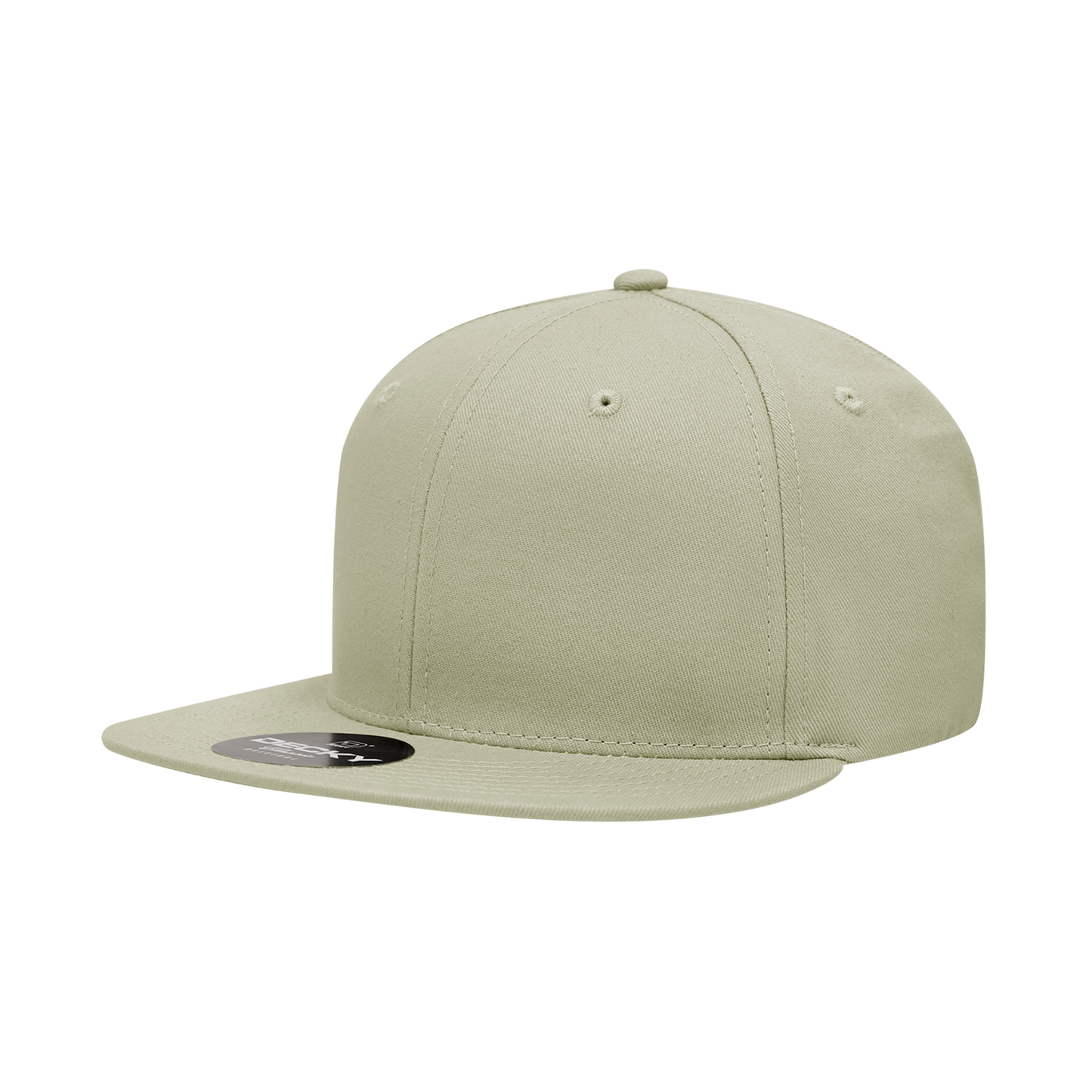 Decky 361 - Cotton Snapback Hat, Flat Bill Cap