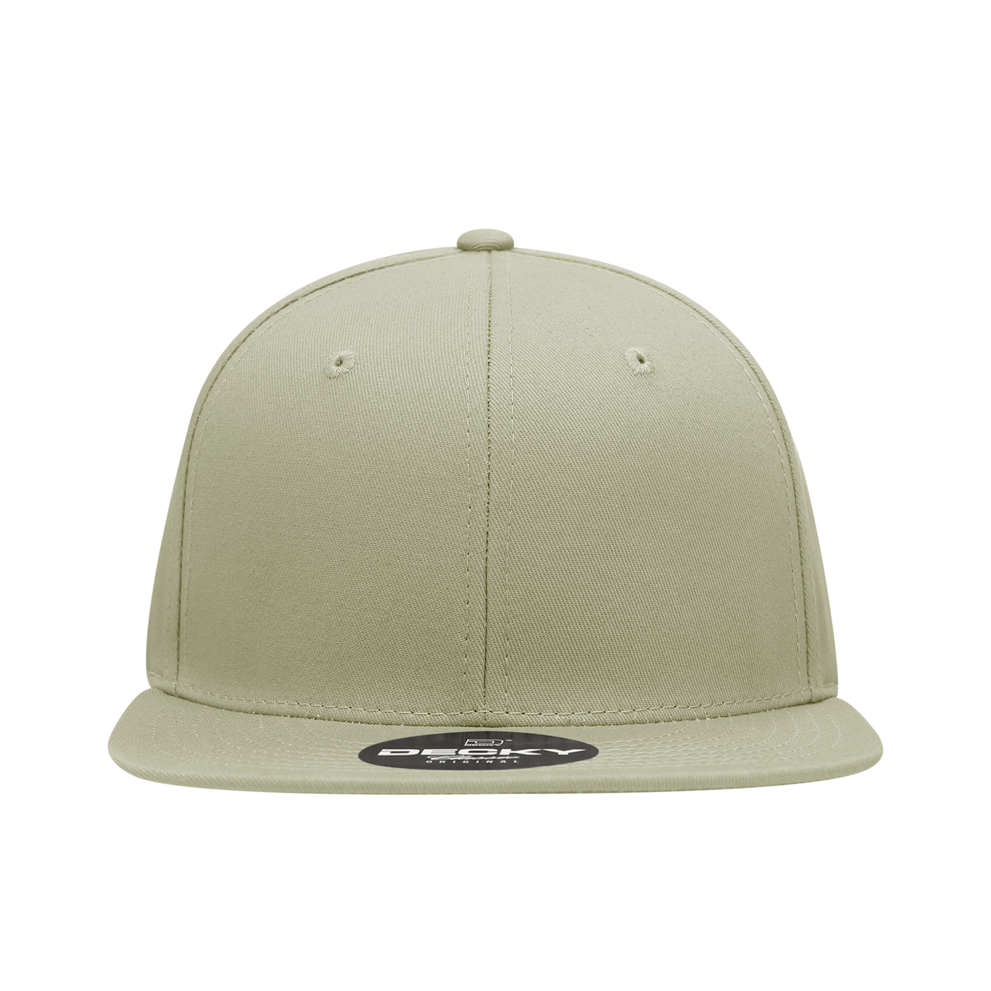 Decky 361 - Cotton Snapback Hat, Flat Bill Cap