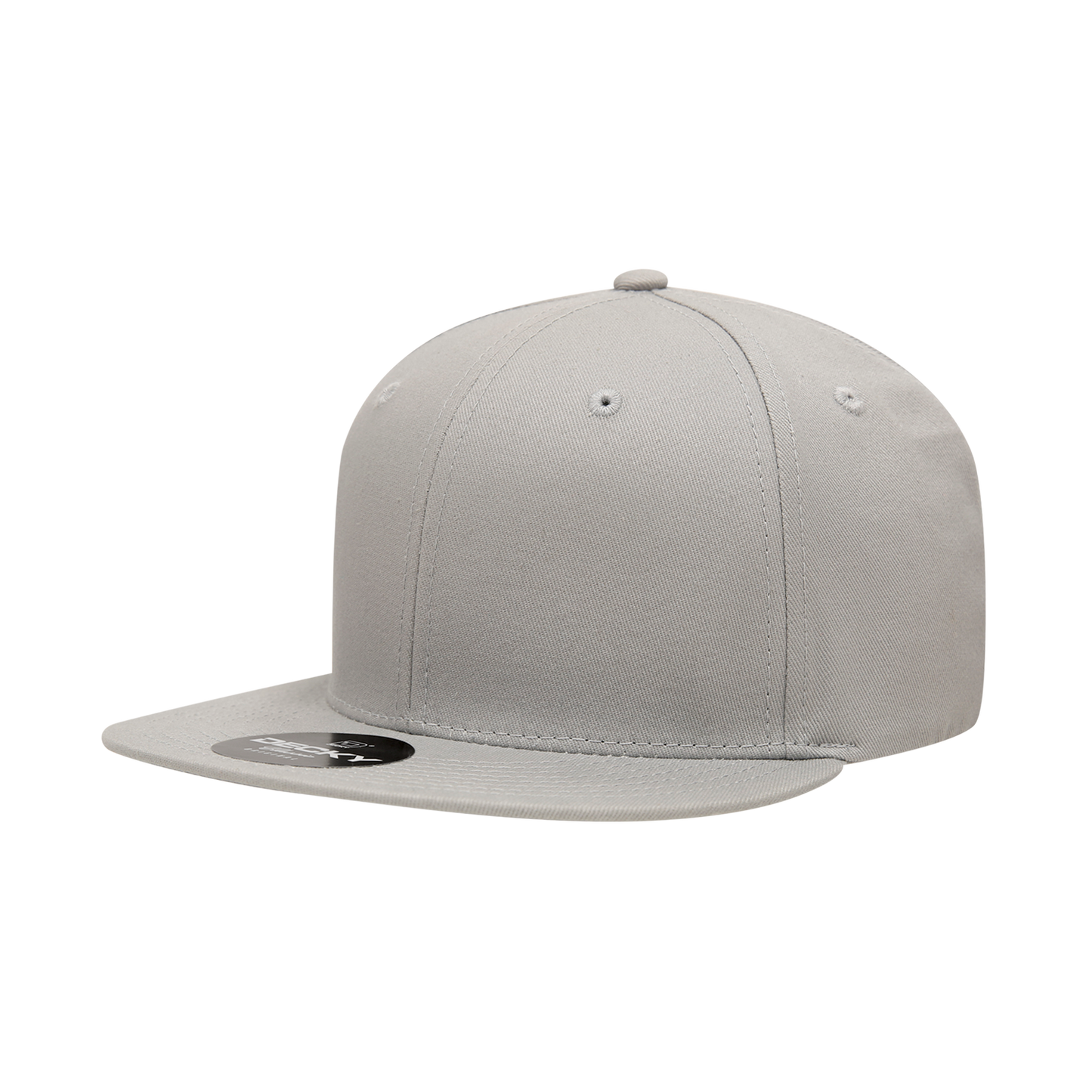 Decky 361 - Cotton Snapback Hat, Flat Bill Cap