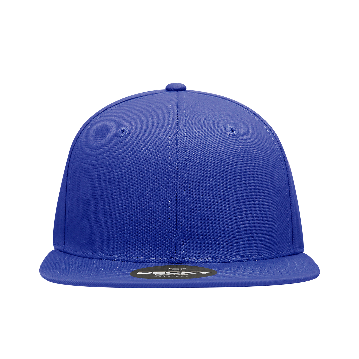 Decky 361 - Cotton Snapback Hat, Flat Bill Cap