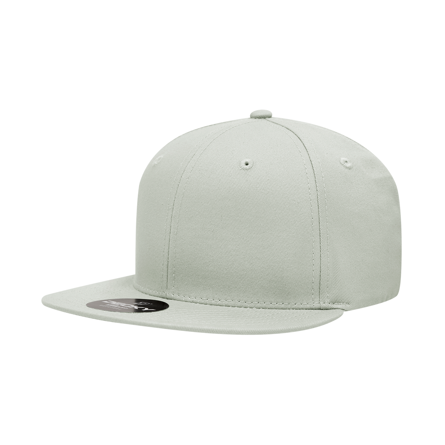Decky 361 - Cotton Snapback Hat, Flat Bill Cap