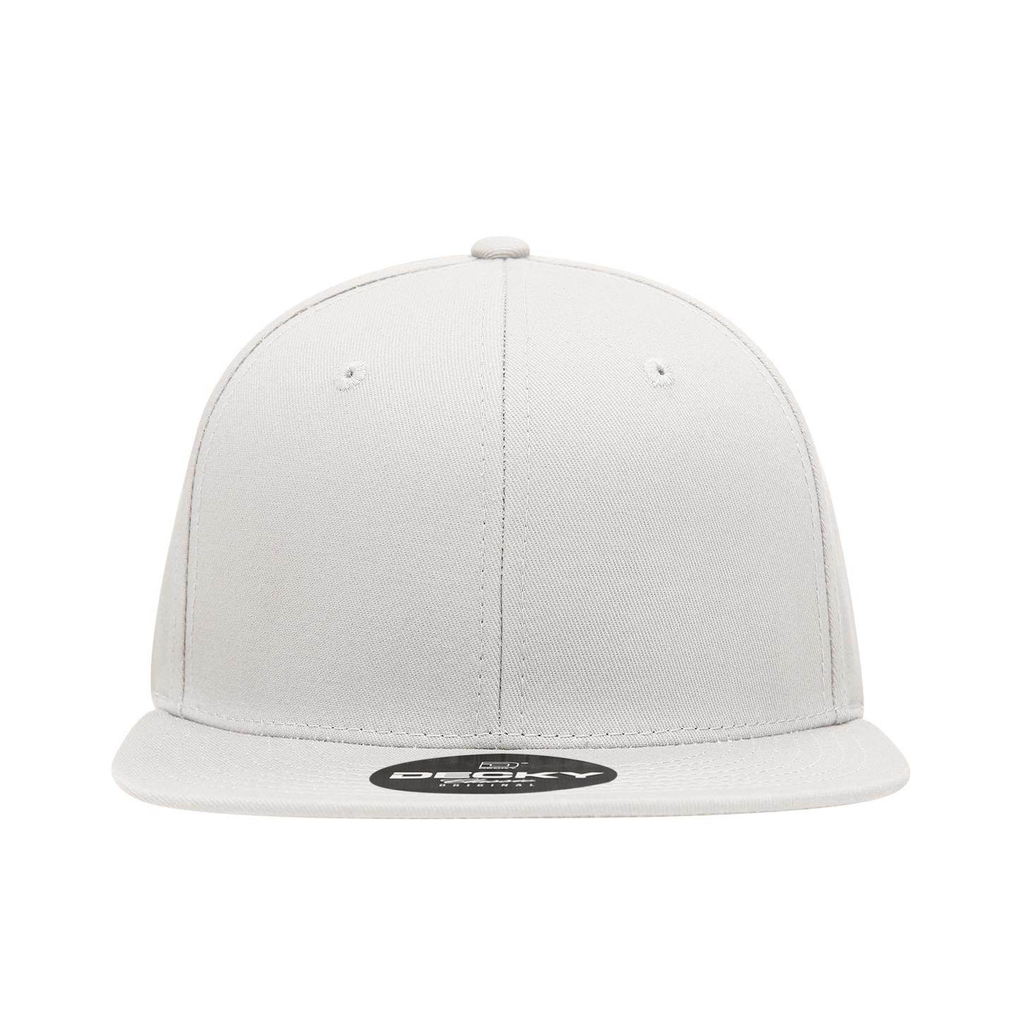 Decky 361 - Cotton Snapback Hat, Flat Bill Cap