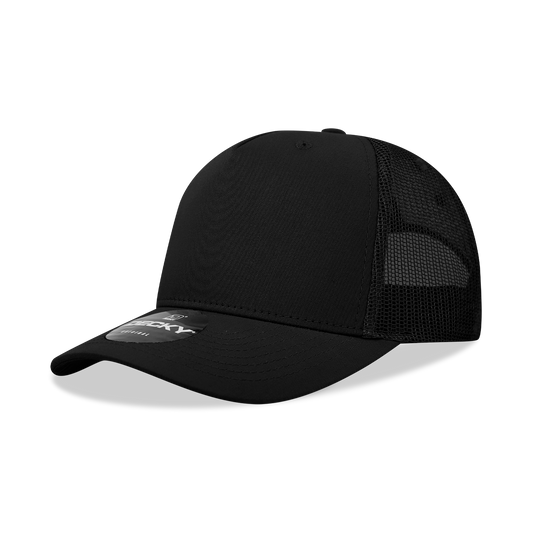 Decky 6030 - Classic, 5-Panel Retro Trucker Cap