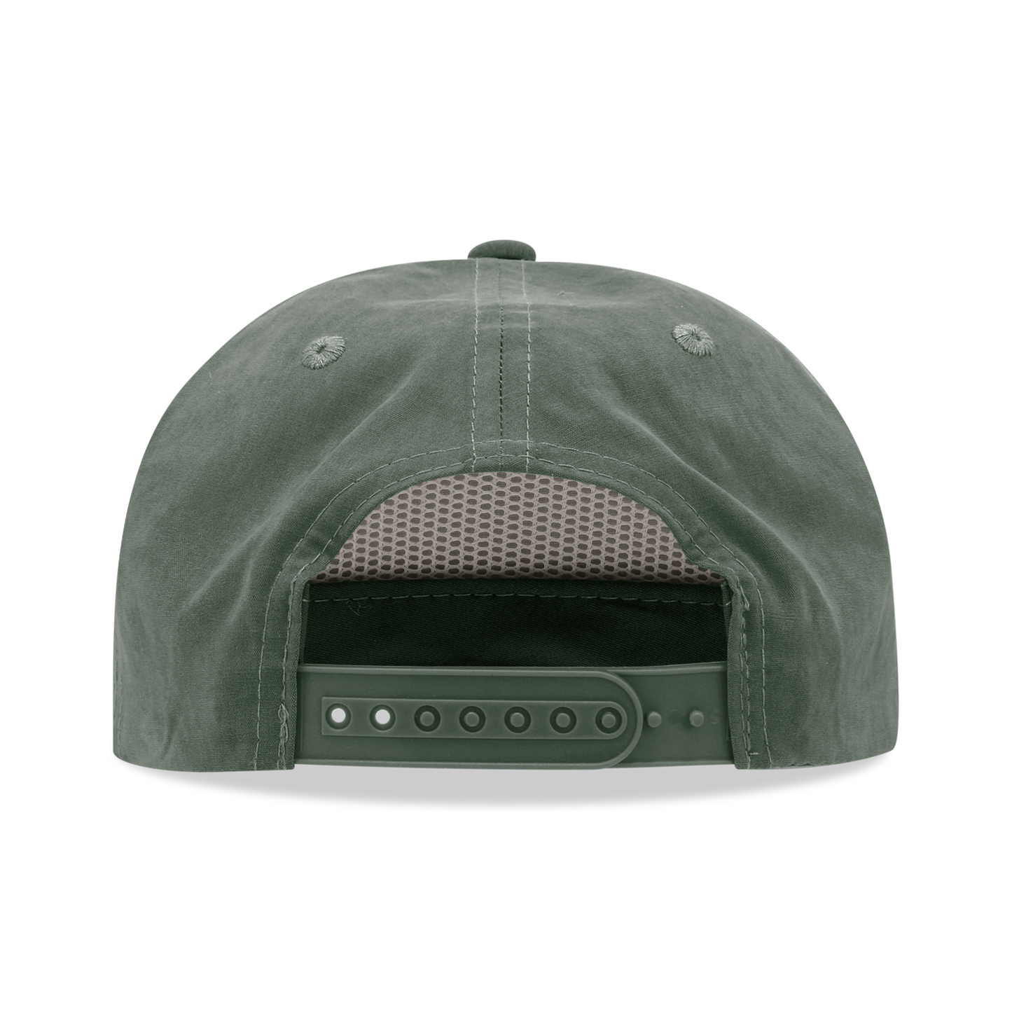 Decky 6032 - Classic Rope Cap, 5 Panel Flat Bill Hat, Snapback